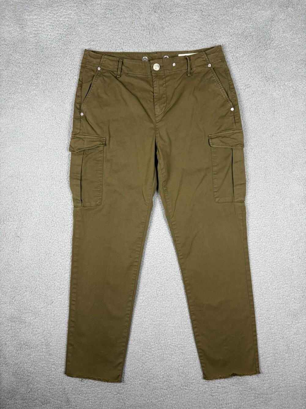 Rag & Bone Cargo Pants Women’s 29 Olive Green Military Grunge Punk Gorpcore